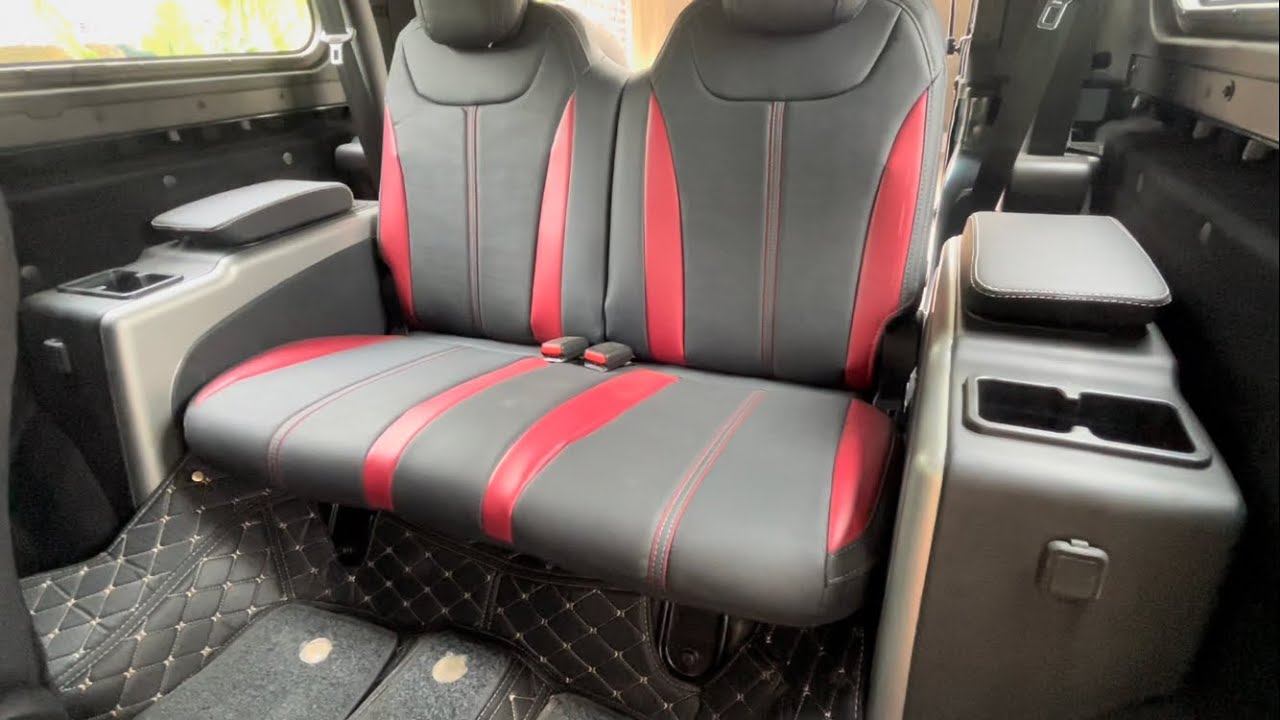 Mahindra Thar 2023  Back armrest￼ ￼ install￼