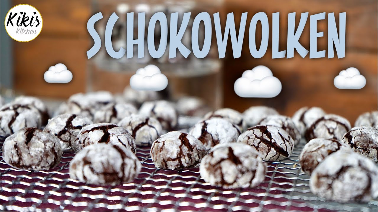 SCHOKOWÖLKCHEN - super softe  Schokoplätzchen ☁️ / Catlak Kurabiye / Schokokekse backen