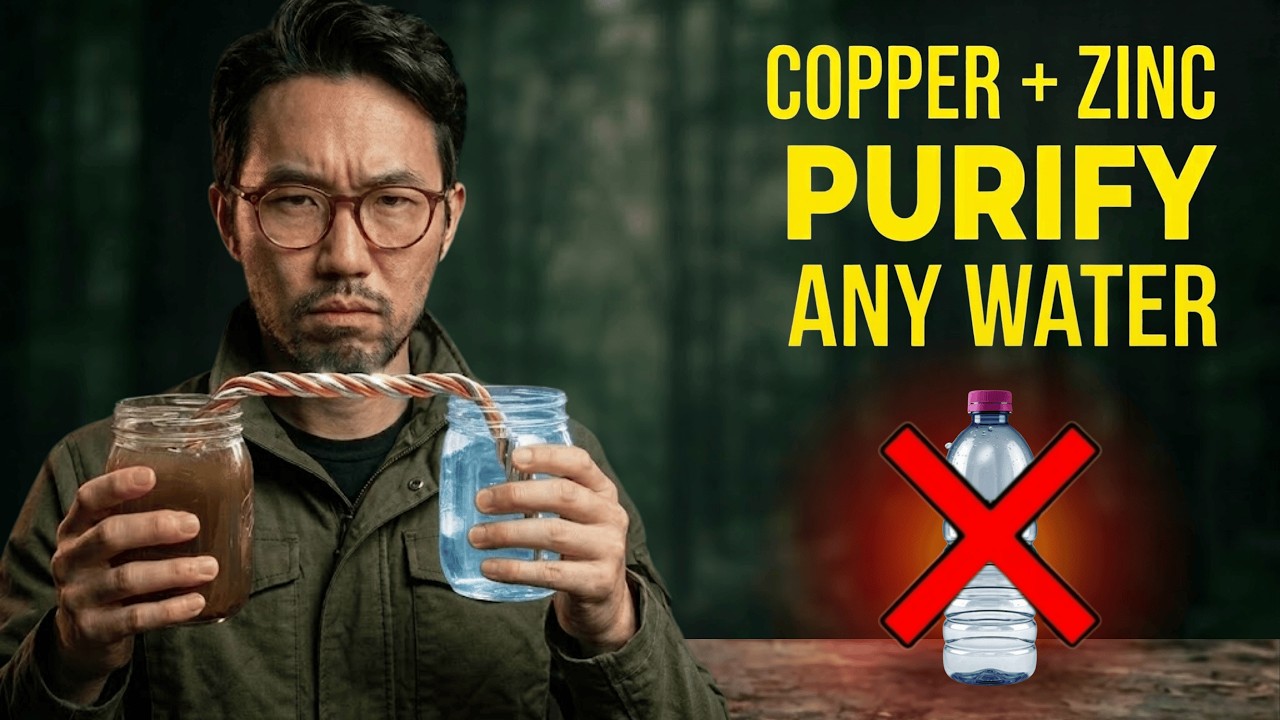 Copper + Zinc = Purifies Any Water Forever — The NASA Secret They Buried