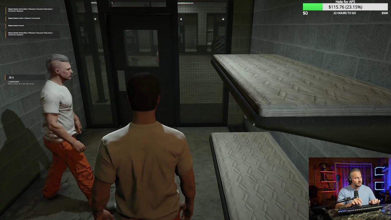 What you eating in prison?