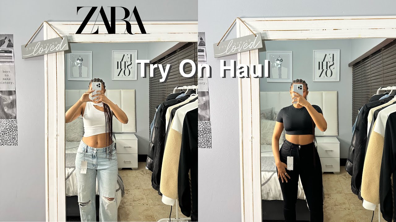 Zara try on haul : basic essentials