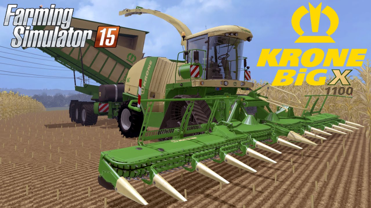Farming Simulator 2015 mod harvester KRONE BIG X 1100