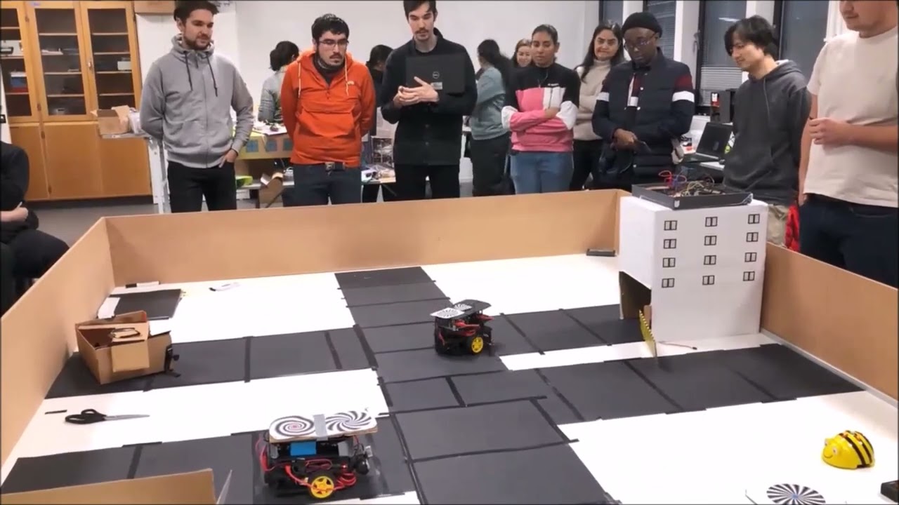 DEIS 2022: designing little robot cars in a mock-up smart city