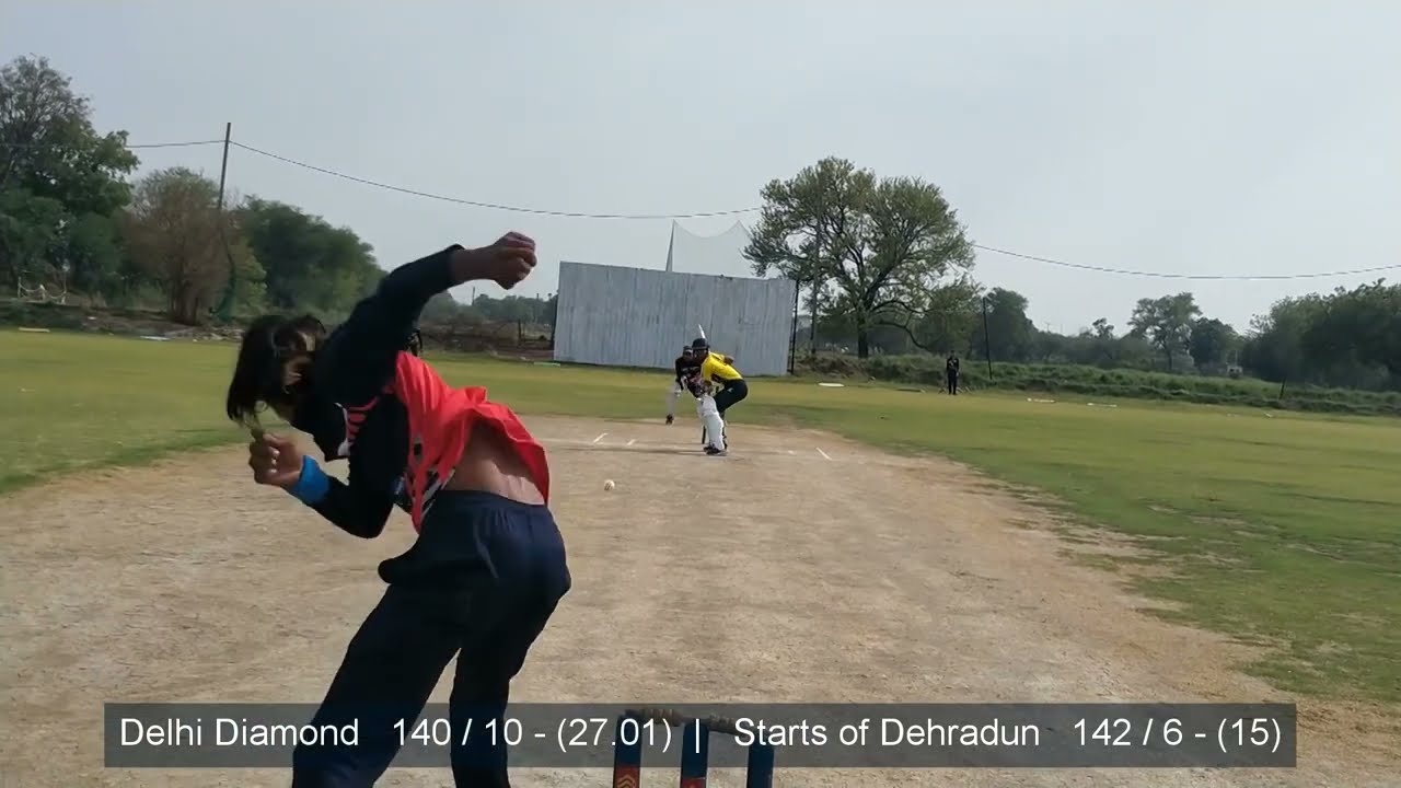 Delhi Diamond V Stars of Dehradun | DLCL India U19 One Day Cricket Tournament in Delhi
