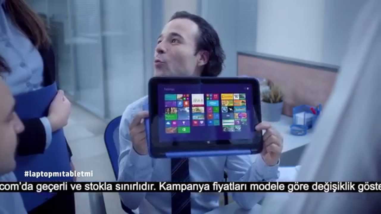 Laptop ve Tablet Bir Arada!