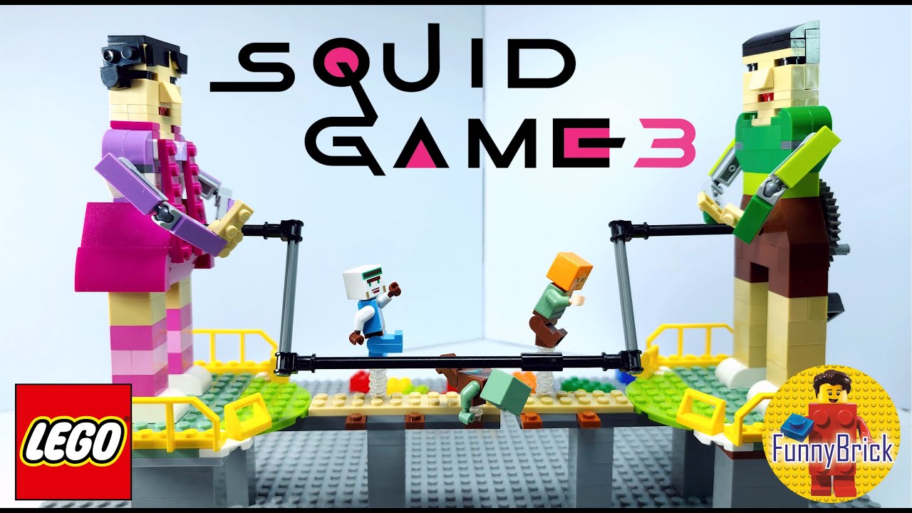 I Built the Squid Game Jump Rope Challenge With LEGO Bricks!