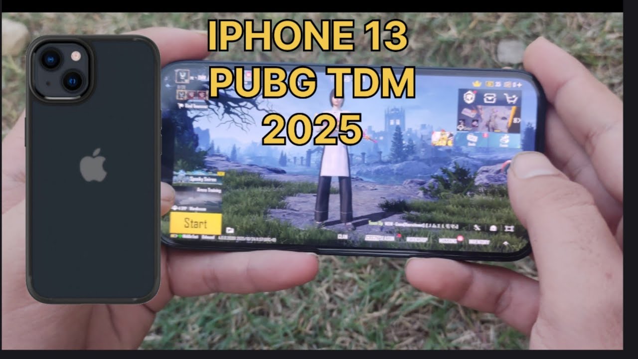 PUBG iphone 13 Handcam gameplay Test in 2025