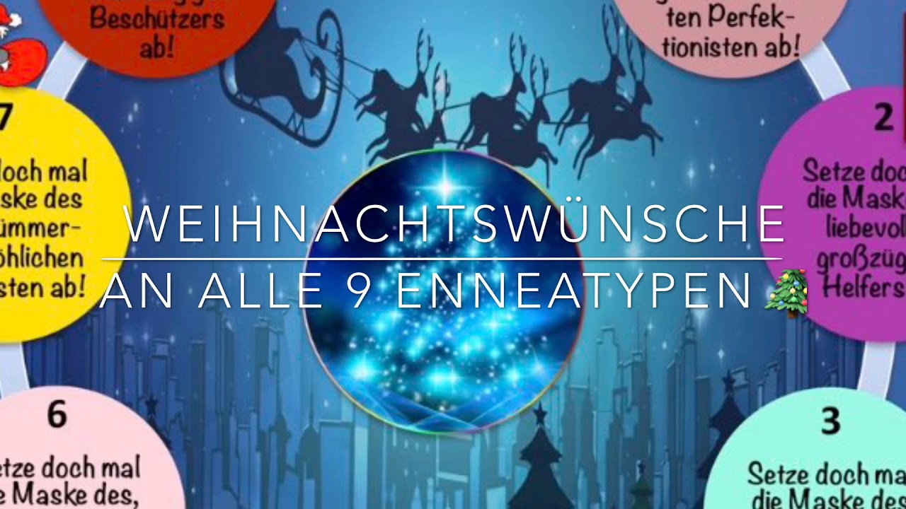 Enneagramm in 3 Minuten - Weihnachts-Spezial: Weihnachtswünsche an alle 9 Enneatypen!