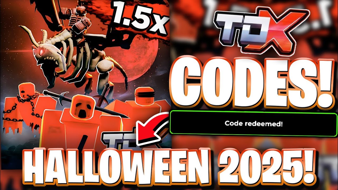 ⚡NEW CODES! All NEWEST HALLOWEEN UPDATE CODES FOR TDX | ROLOX TOWER DEFENSE X CODES