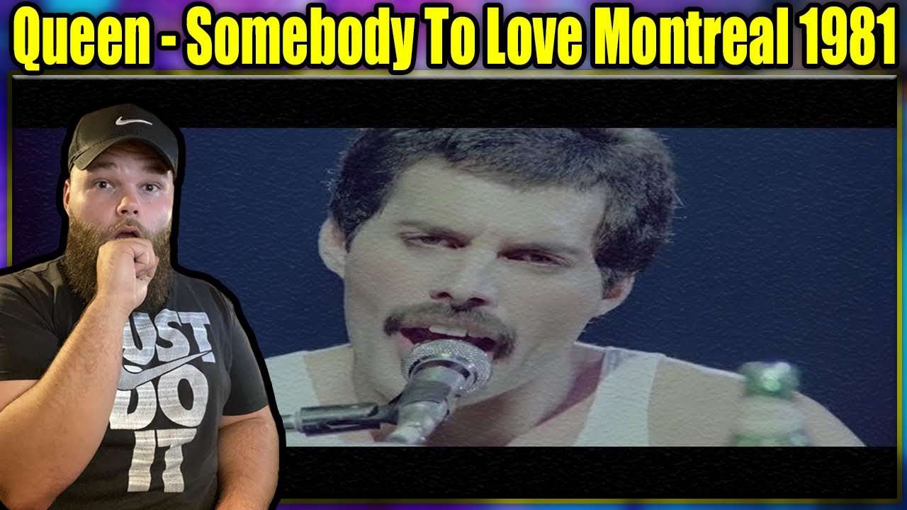 FIRST REACTION TO: Queen - Somebody To Love Montreal 1981 {REACTION}