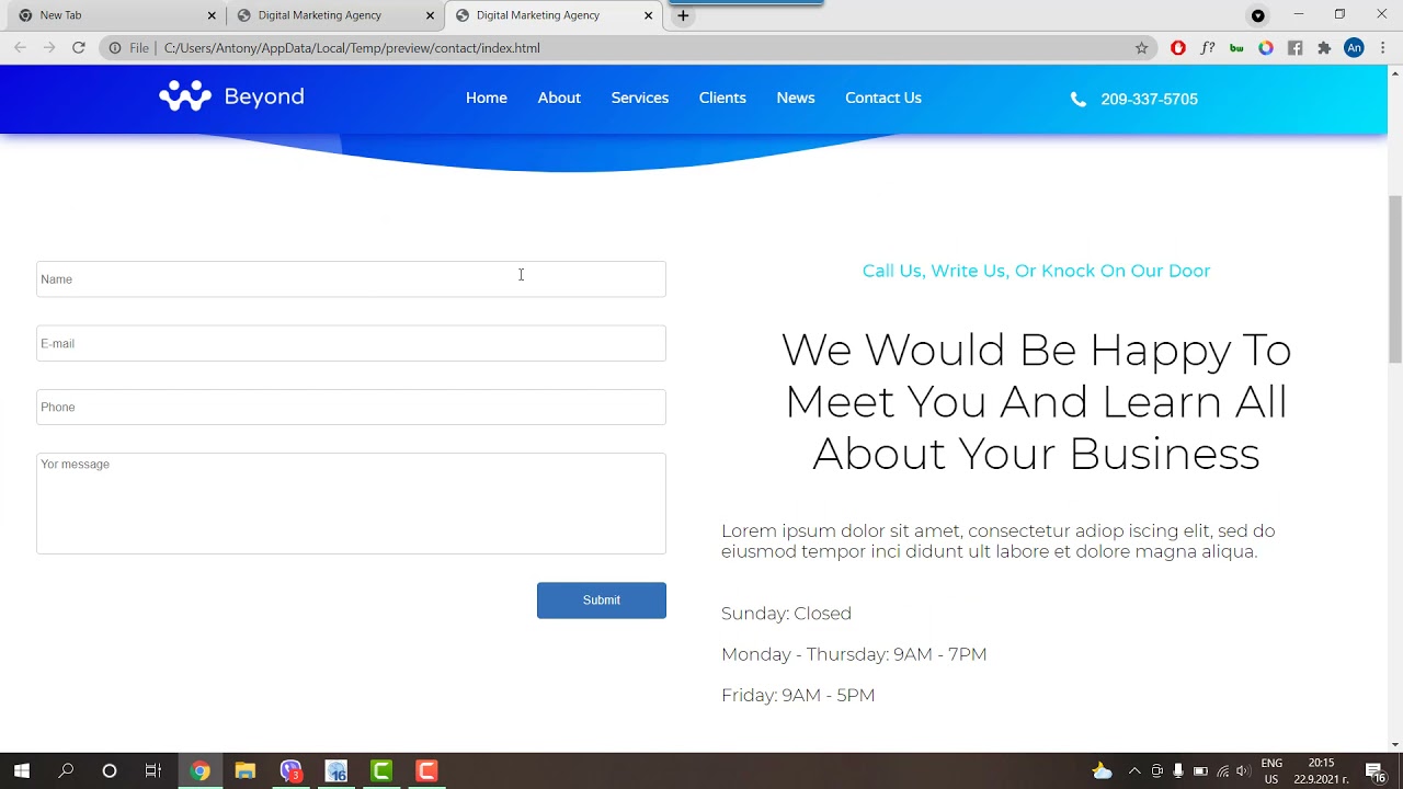Creatting Forms For Your Website With WYSIWYG Web Builder