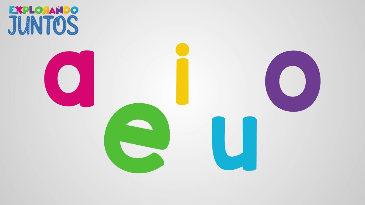 Las Vocales - Aprendiendo las vocales - Explorando Juntos