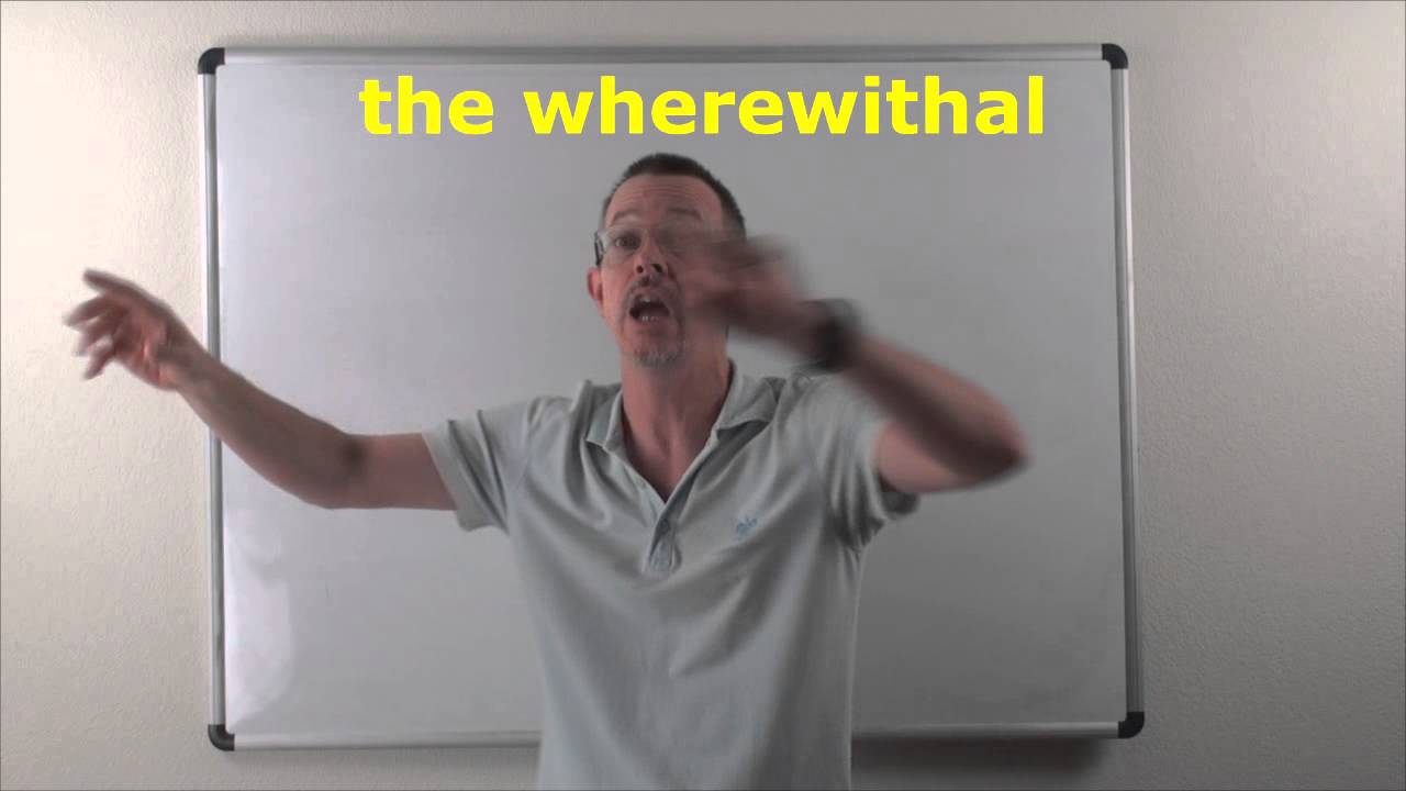 Learn English: Daily Easy English Expression 0748: the wherewithal