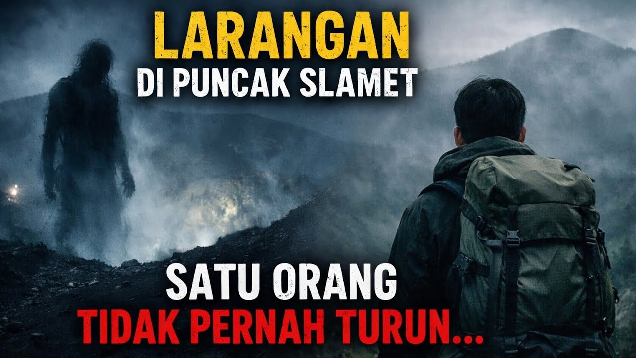 Larangan yang Kami Abaikan di Puncak Gunung Slamet, Satu Orang Tidak Pernah Turun‼️ Temantidur ID