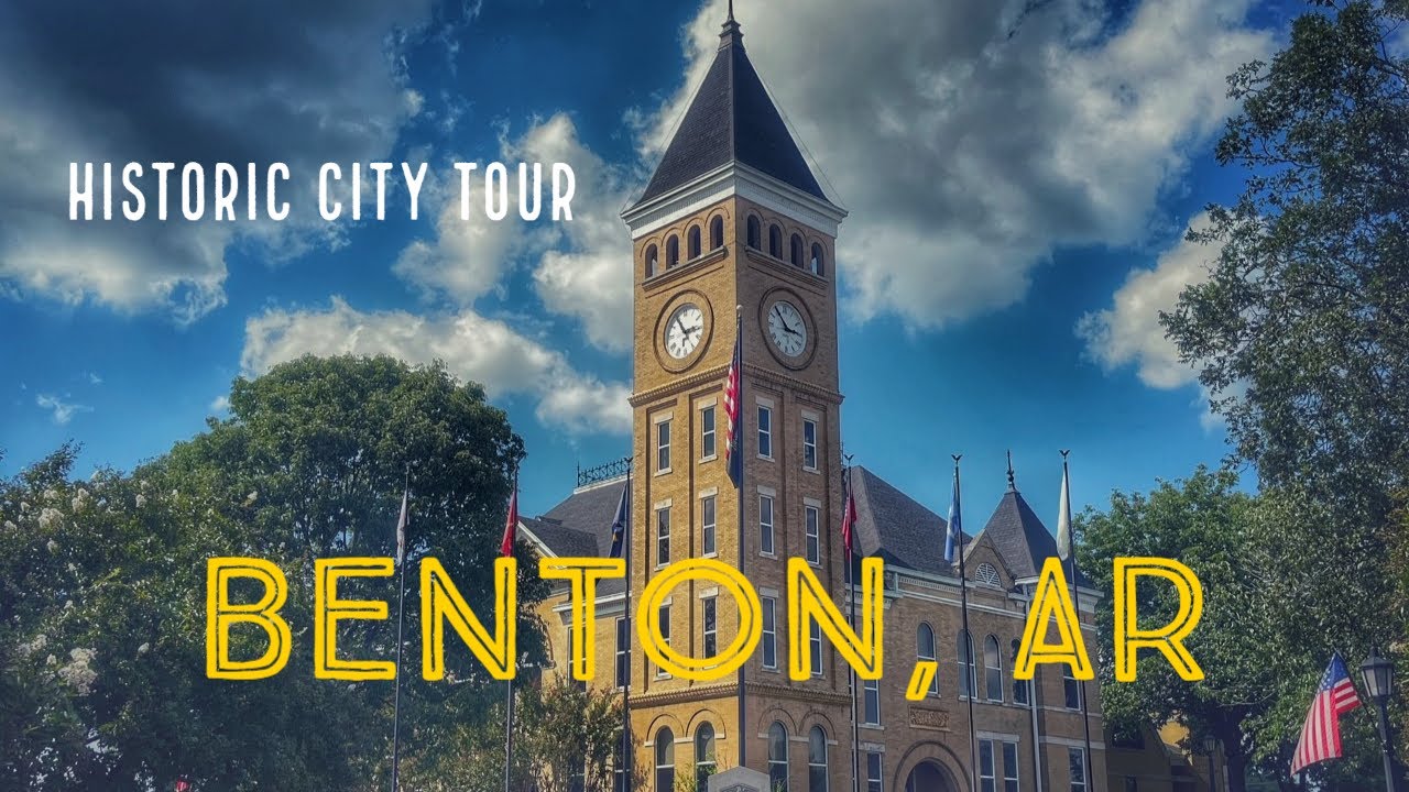 Benton, AR  | A 4K City Walking Tour