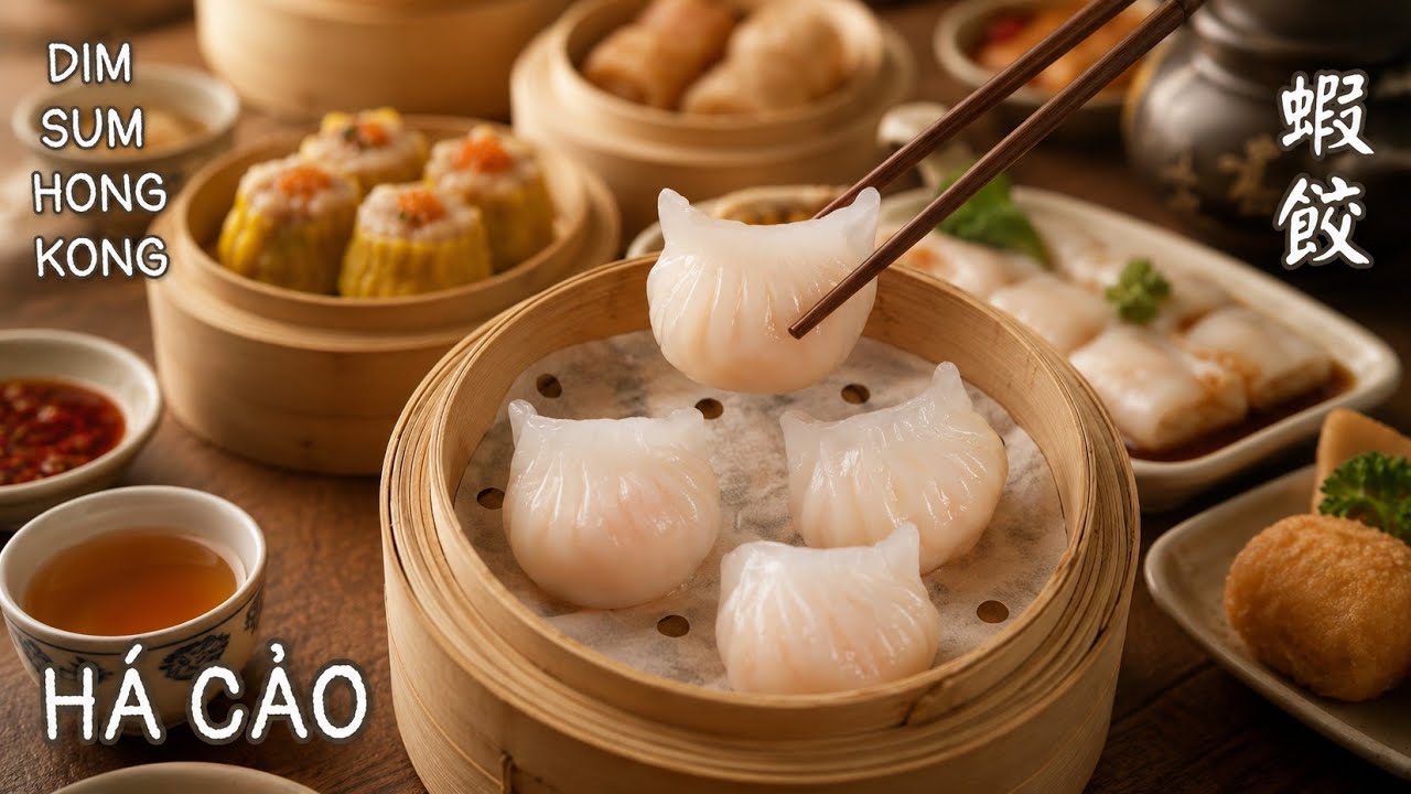 CÁCH LÀM HÁ CẢO - GHIỀN LÀM HÁ CẢO TỪ KHI CÓ DỤNG CỤ NÀY - 蝦餃。