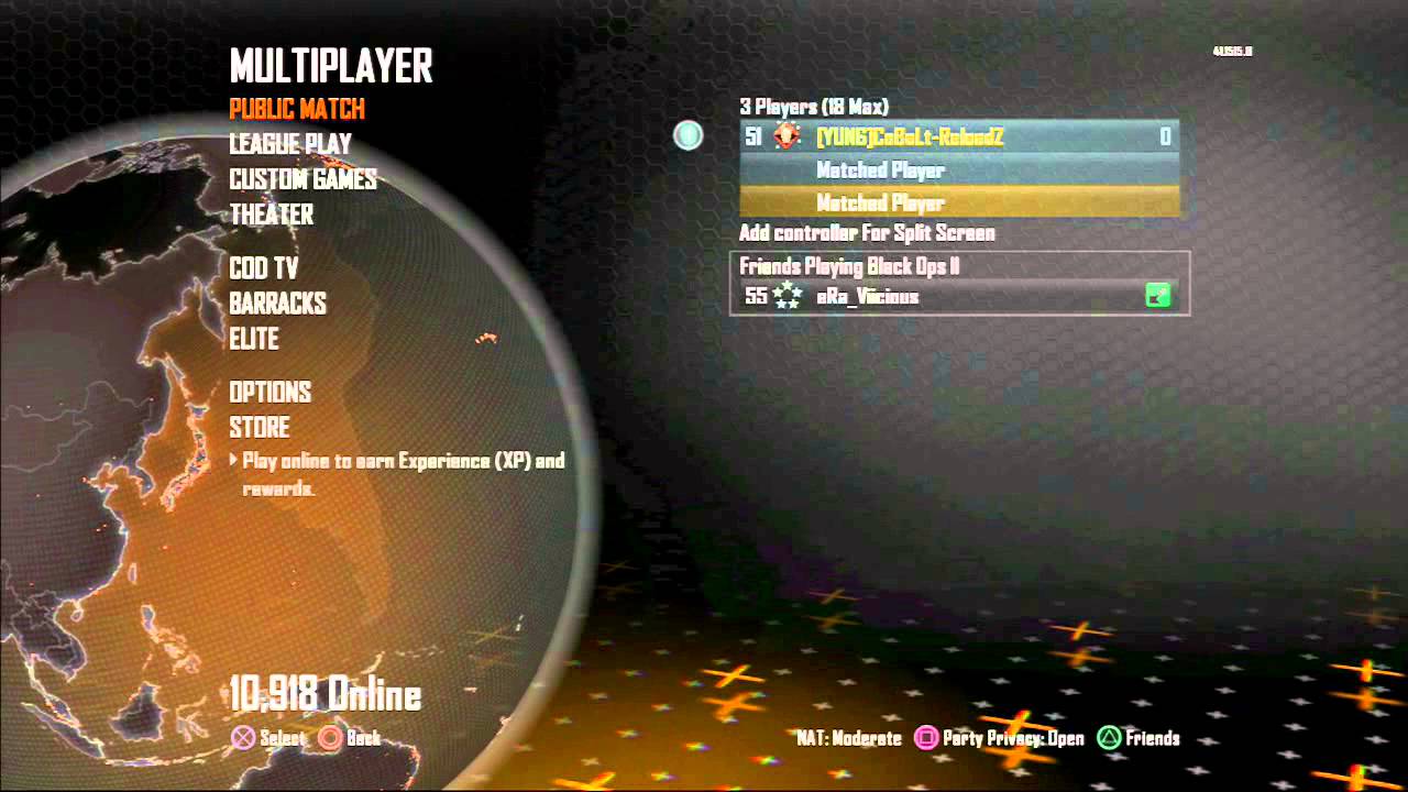 How to do Black Ops 2 XP/BOT Lobby Glitch (VOICE TUTORIAL)