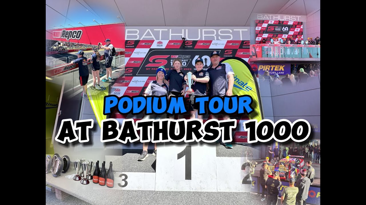 We Had A Podium Tour During The Bathurst 1000 Race