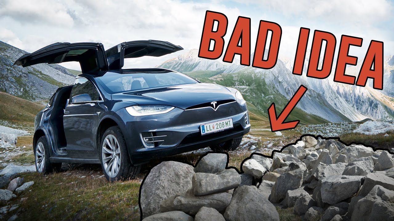 I Went Off-Road With A Tesla Model X