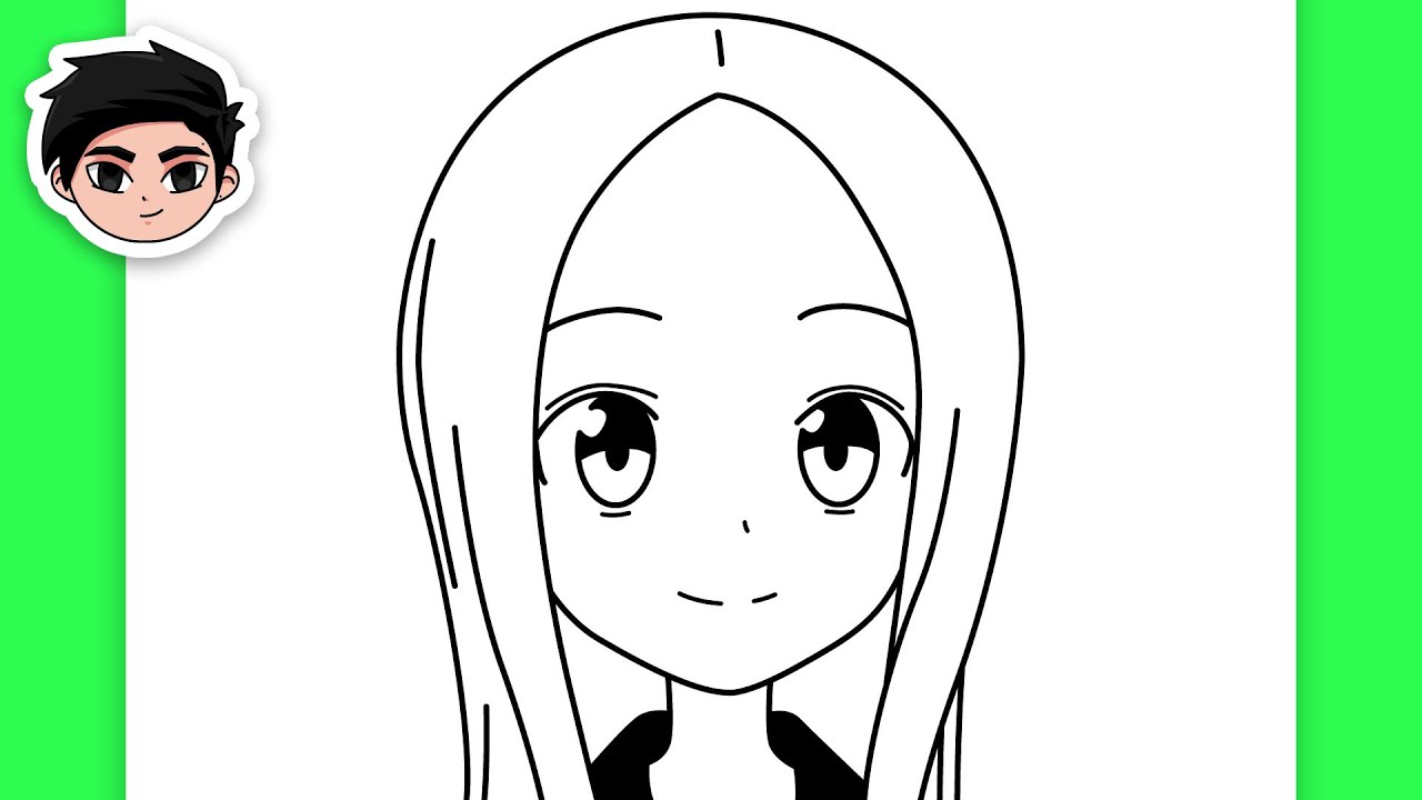How To Draw Takagi | Teasing Master Takagi-san - Easy Step By Step