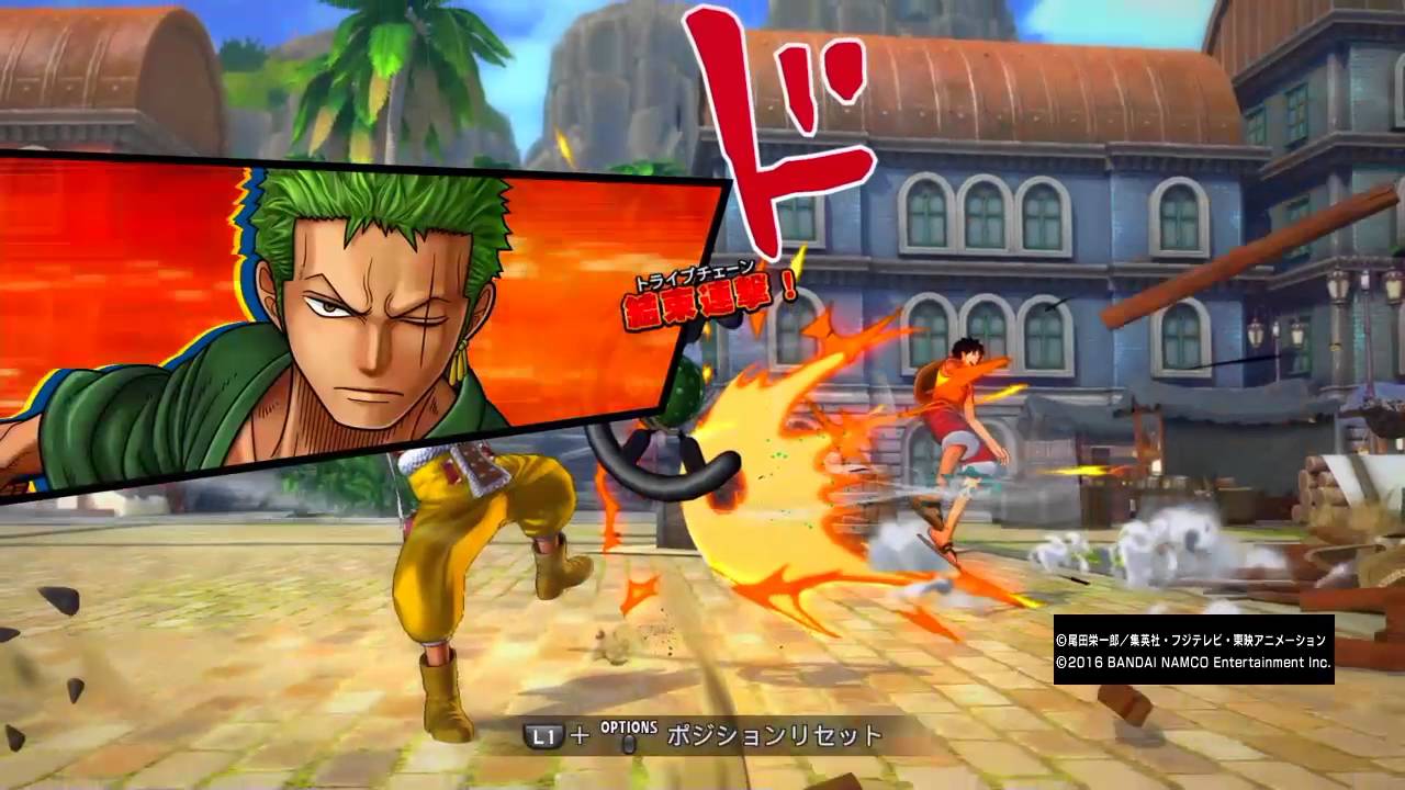 One piece burning blood The God Usopp Combo video