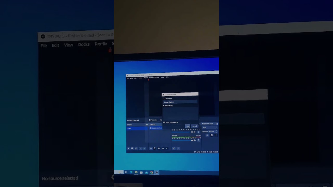 Obs studio black screen problem solved 🔥💯
