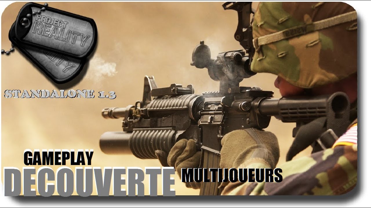 Decouverte Project Reality 1.3 -Multijoueurs- Gameplay Brut