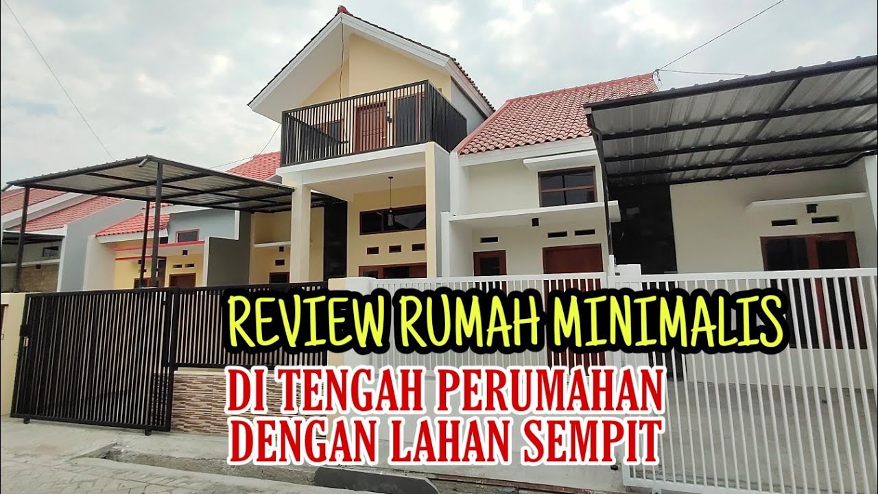 Rumah Minimalis 2 Lantai Pakai Dak Keraton