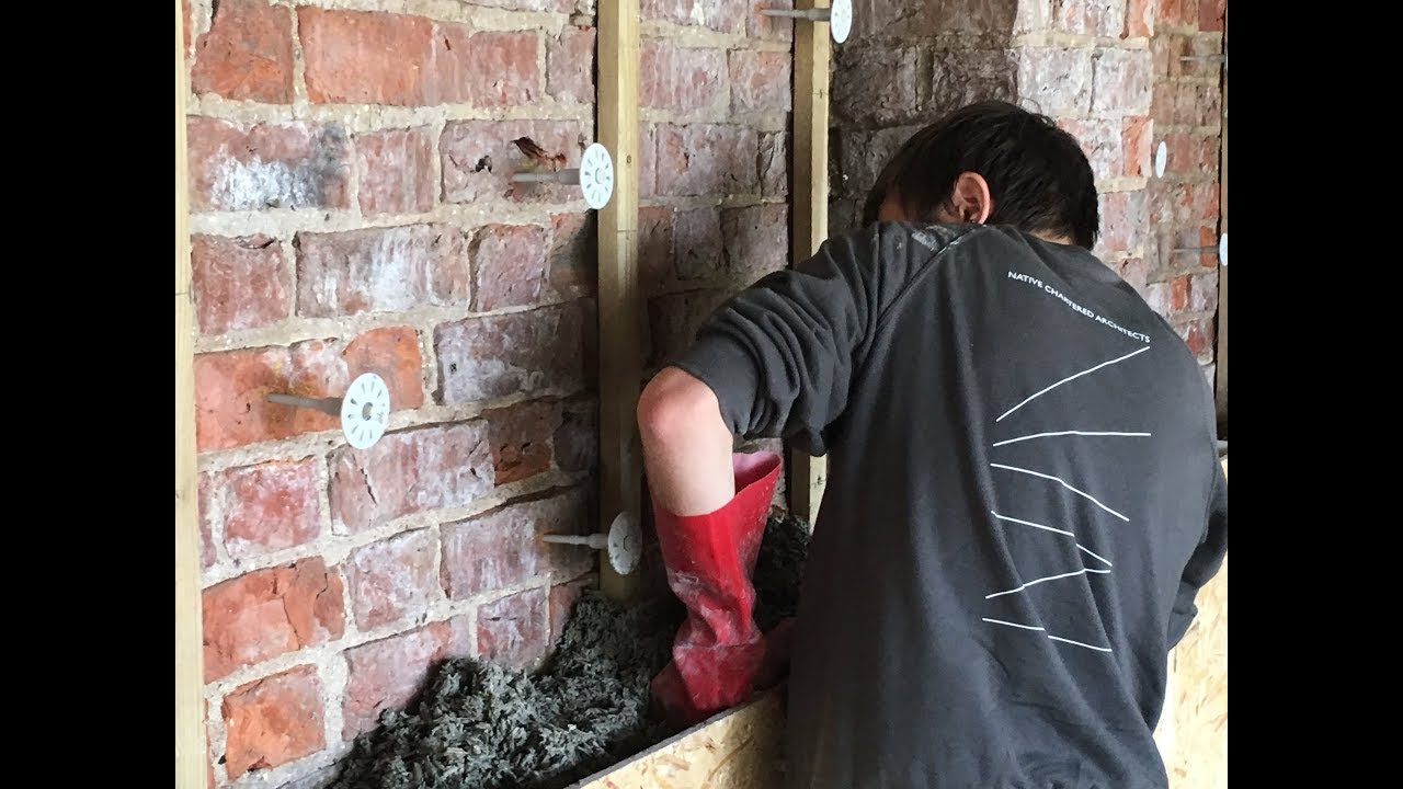 UKH On-site Training - Hempcrete Solid Wall Insulation