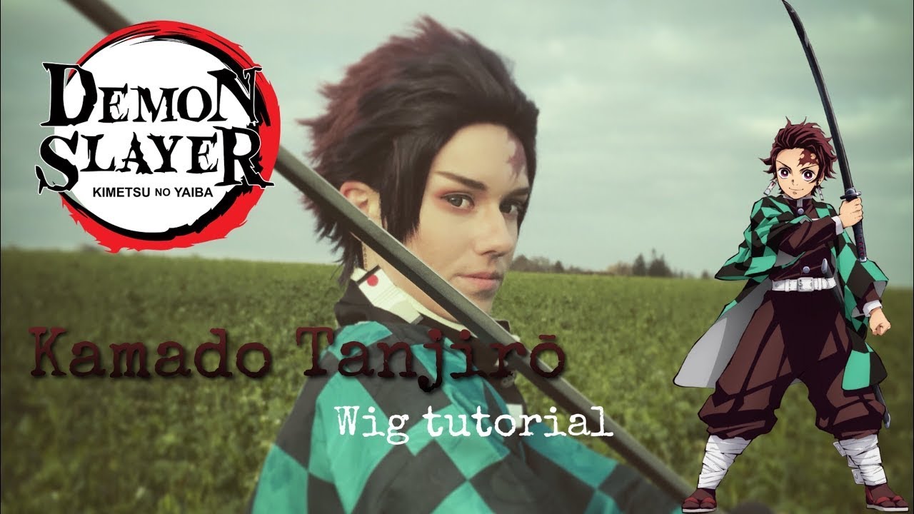 [Kimetsu no Yaiba] : Kamado Tanjirō Wig Tutorial [Reupload] - OLD VERSION