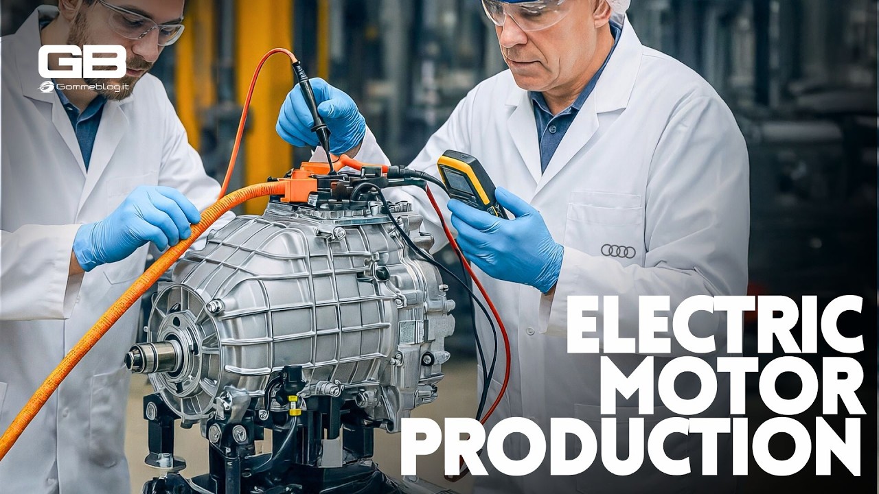 ПРОИЗВОДСТВО ЭЛЕКТРОДВИГАТЕЛЕЙ - Автомобильный завод Audi e-tron MOTOR