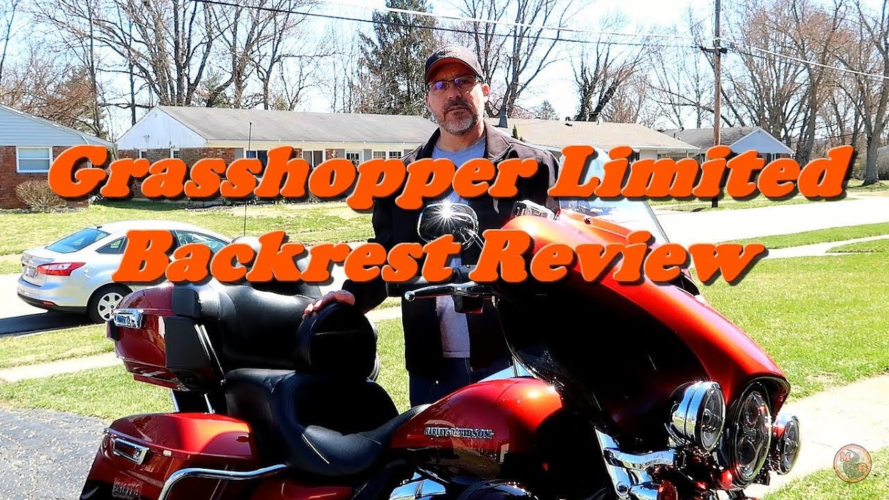 Grasshopper Limited Backrest Review | Harley Davidson Touring