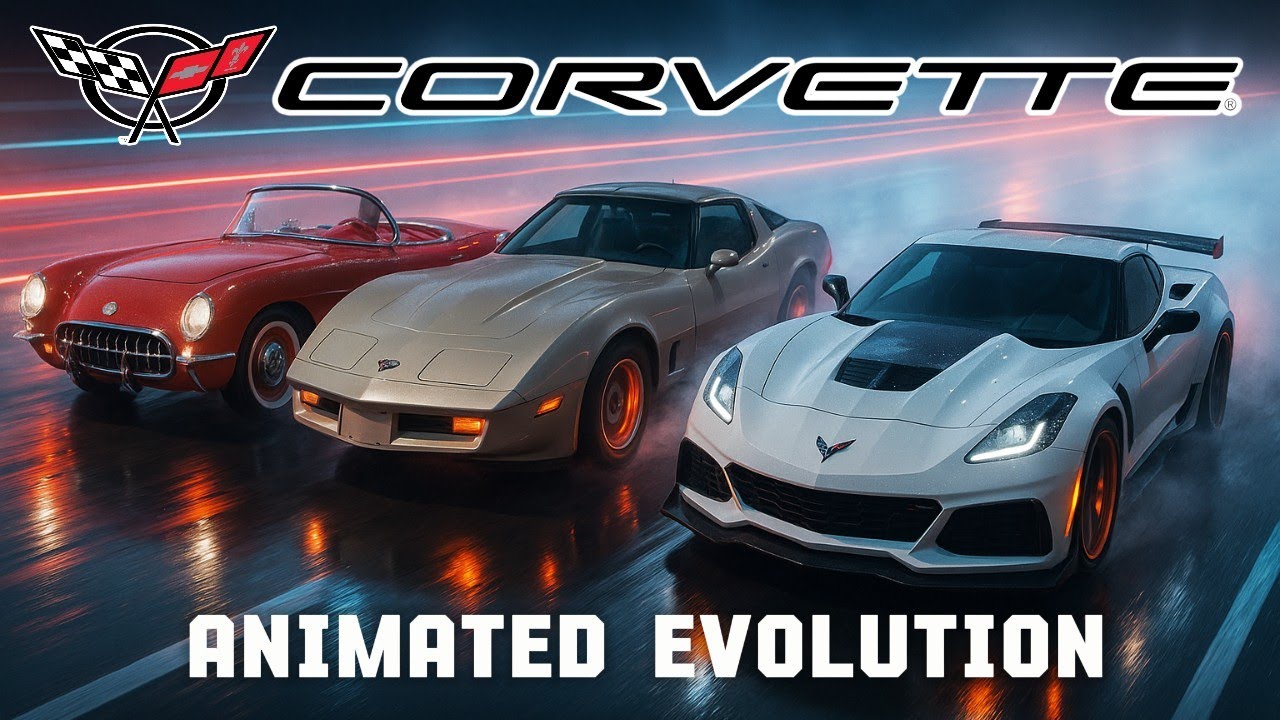 Chevrolet Corvette Evolution: All Generations (1953&ndash;2025)