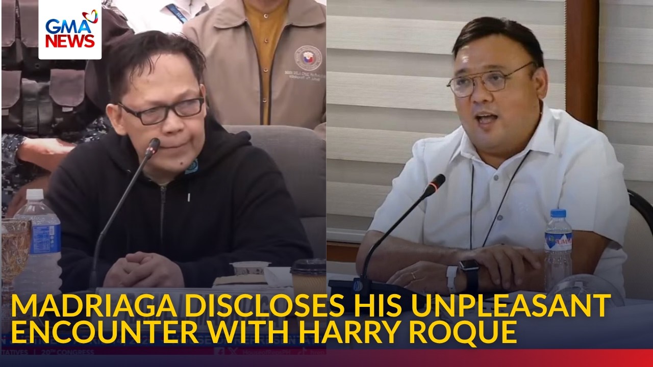 Madriaga discloses his unpleasant encounter with Harry Roque | GMA News