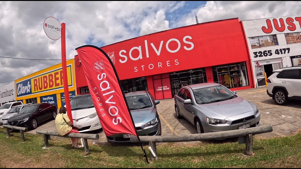 SALVOS OP SHOP/ THRIFT SHOP  VIRGINIA QUEENSLAND AUSTRALIA 11 TH FEBRUARY 2026