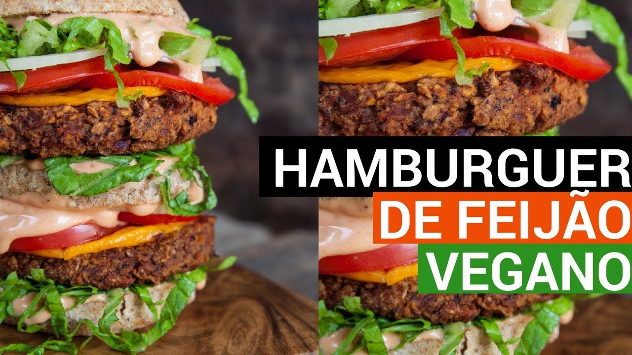 HAMBURGUER DE FEIJÃO VEGANO | por Beta Lotti