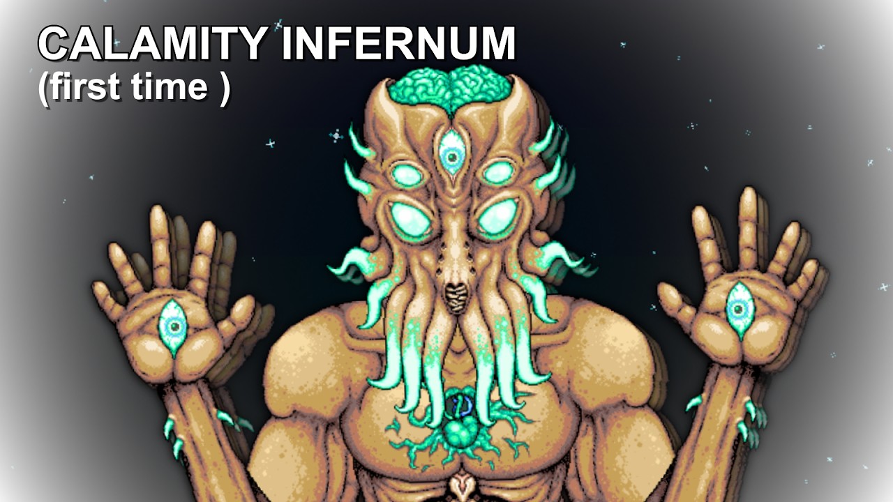 🔴I WILL BEAT MOON LORD. (Terraria Calamity Infernum)