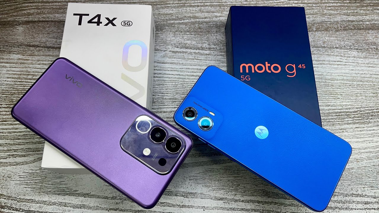 Vivo T4x 5g vs Moto G45 5g - Best Konsa ? | Gaming Processor 🎮| Best Camera 📸 | Rs 10990 🔥