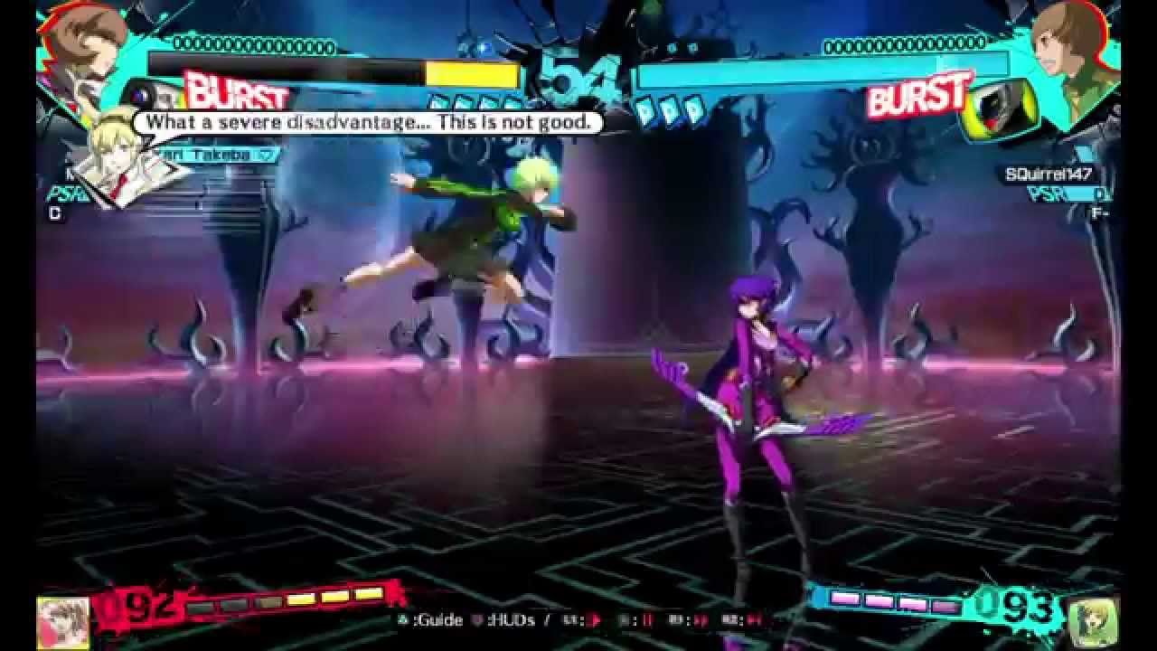 [P4AU] Mdesilva (Yukari) vs SQuirrel147 (Chie)