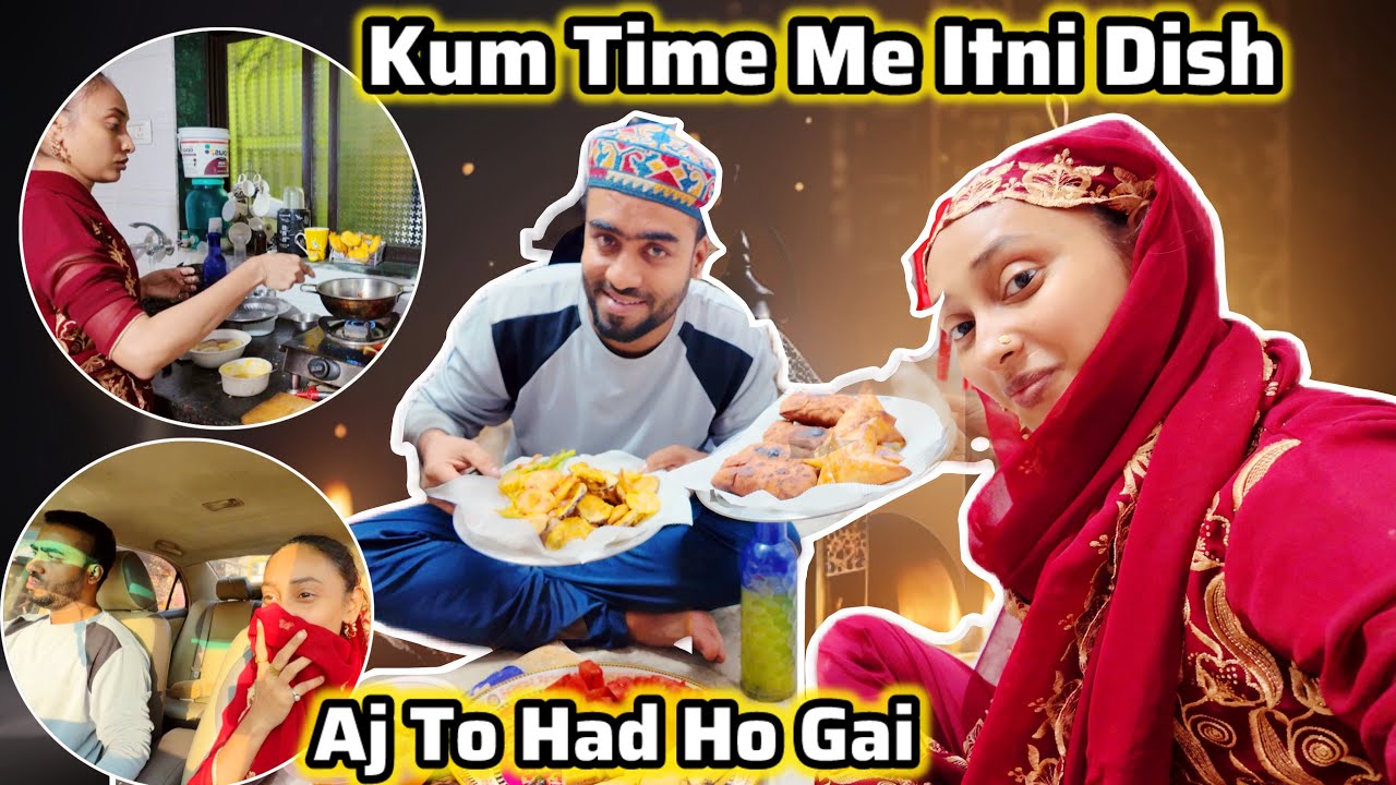 Shafiq Mera Hua Jhagda😡 | 250₹ Me Itni Sari Sehri😱 | Chicken Roll Or Special Bhajiya 
