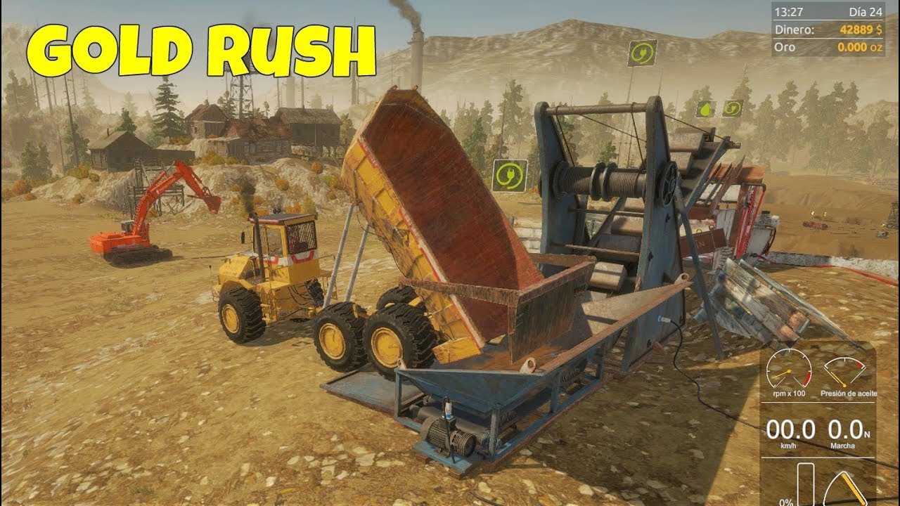 Gold Rush: The Game #11 | Estrenando el Volquete y la Excavadora Grande