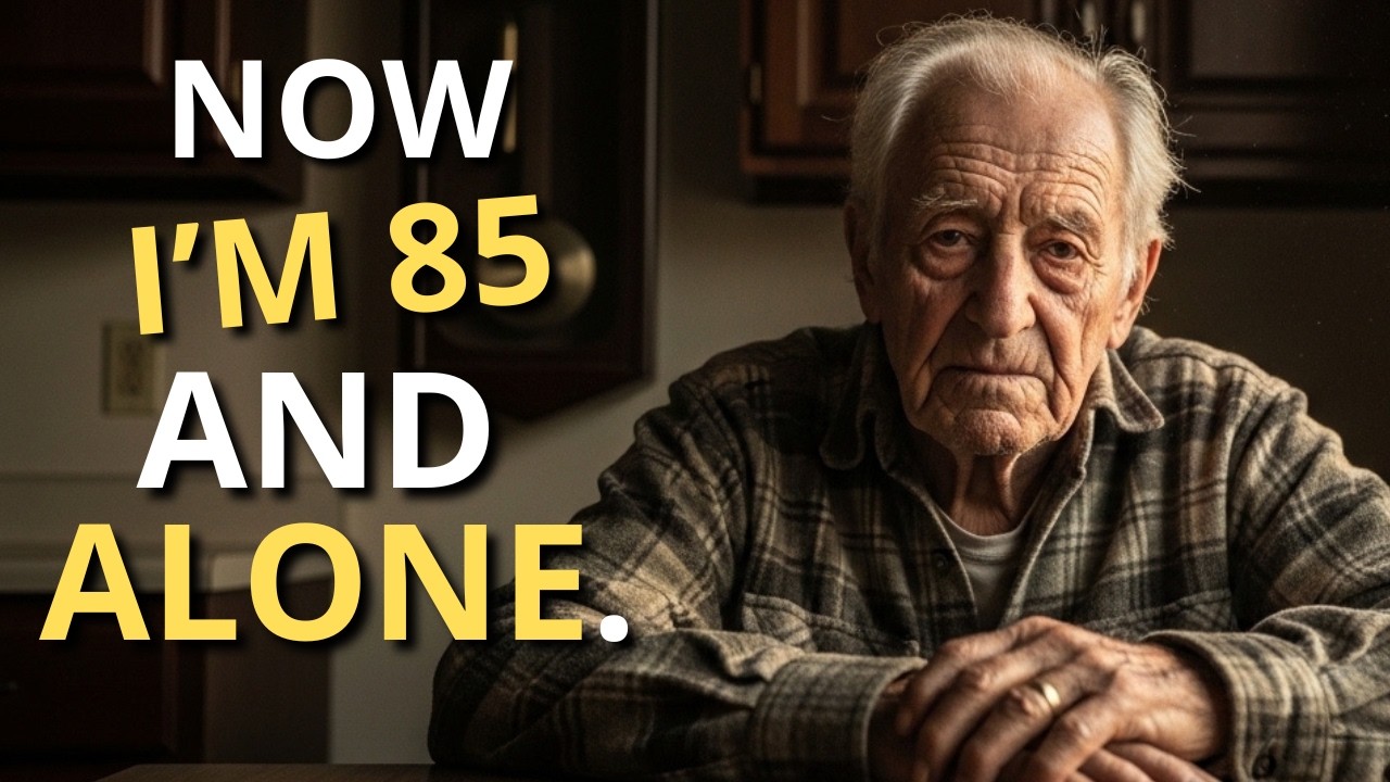 I Never Learned How to Talk About My Feelings, Now I’m Alone (i'm 85)