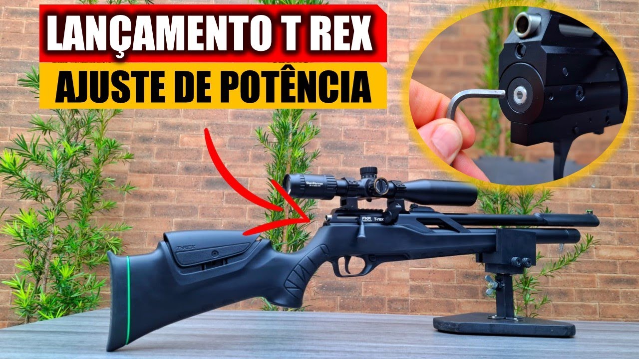 LANÇAMENTO T REX MONTE CARLO COM AJUSTE DE POTÊNCIA EXTERNO! Aprenda a instalar
