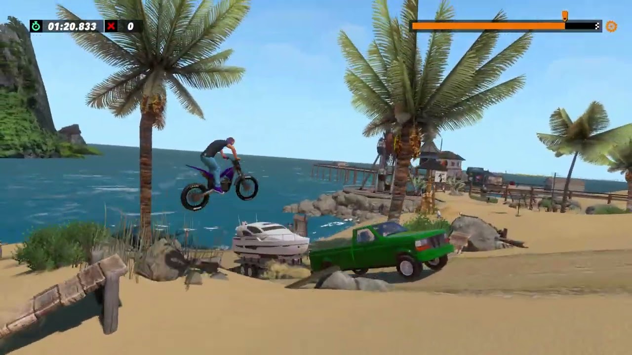 Trials Rising Custom Track - SB: Pier Pressure