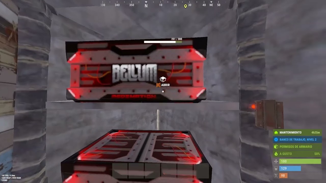 base de una sola persona rust