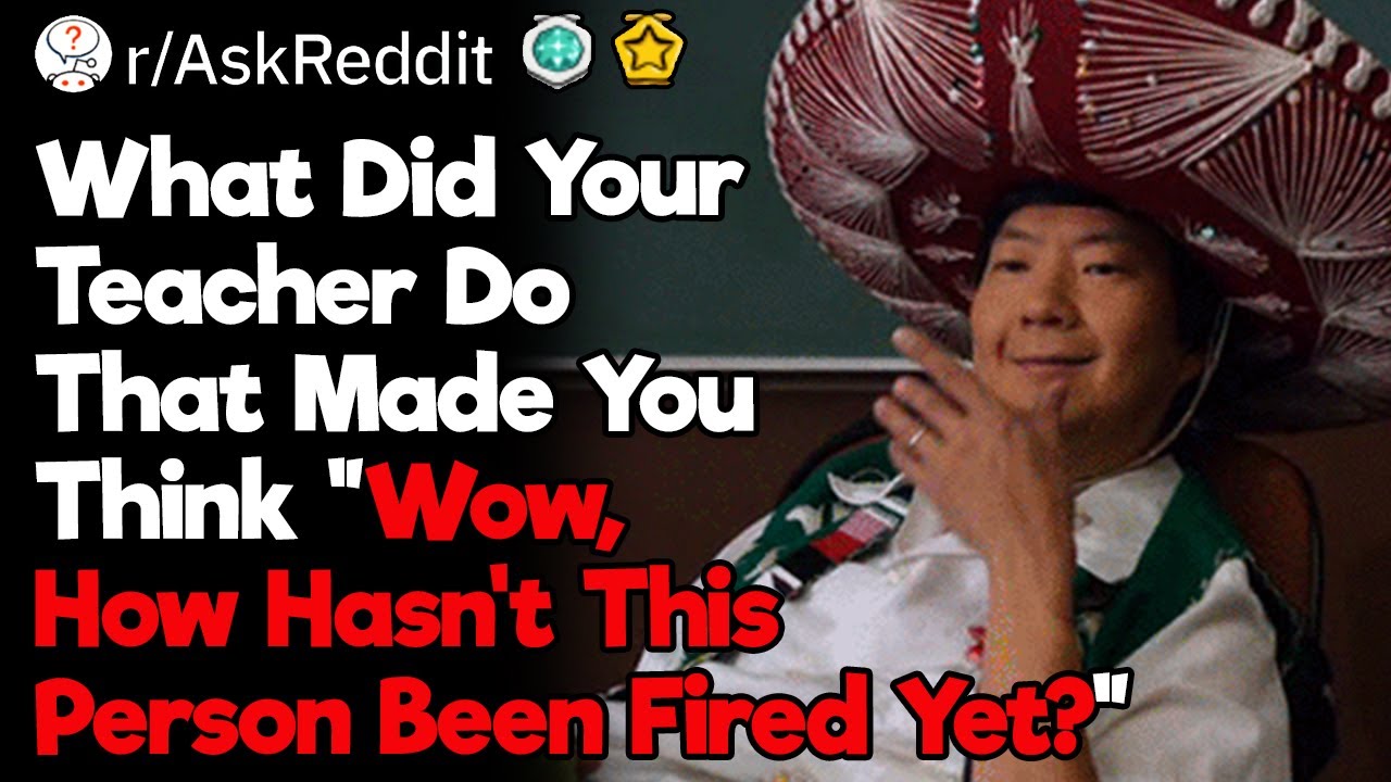 Students, Who's the Teacher That Should Have Been Fired?