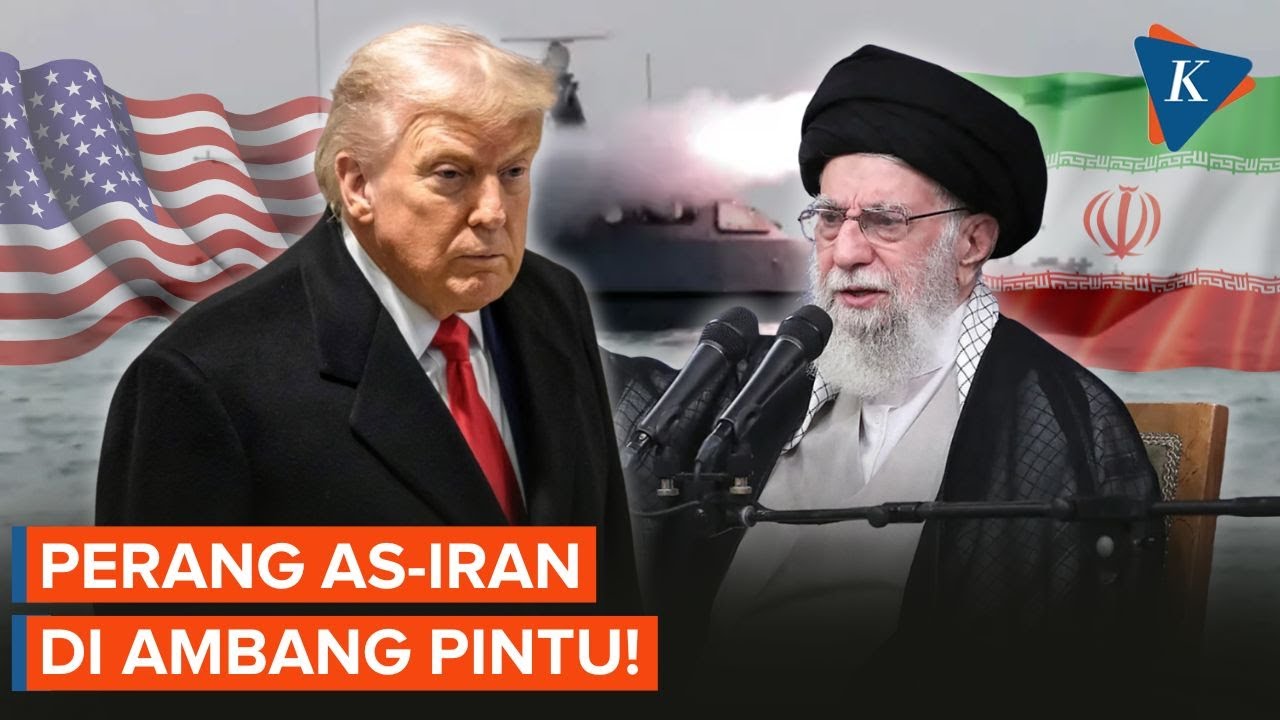 Ketegangan Meruncing! Perang AS-Iran di Ambang Pintu