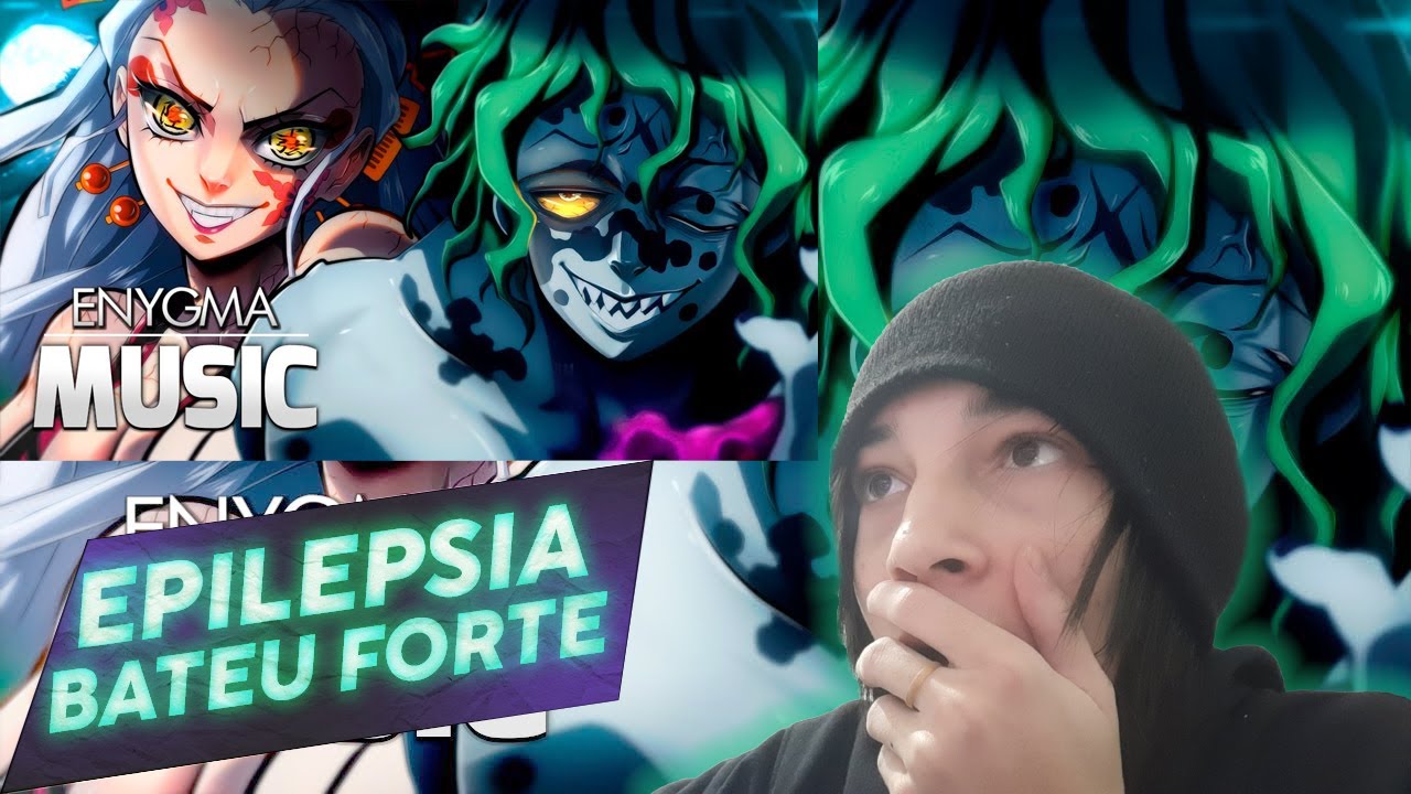 (f olho) REACT Lua Superior 6 | Daki e Gyutaro (Kimetsu no Yaiba) | Enygma feat. @Mistery