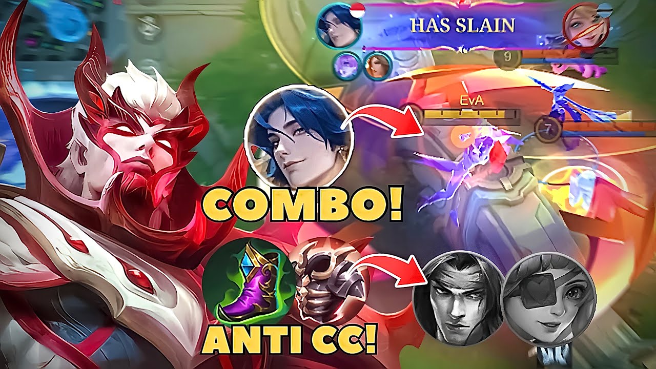 COMBO YU ZHONG X MARCEL LAWAN HERO FULL CC‼️MALAH MUSUH YANG DIBIKAN GA GERAK‼️