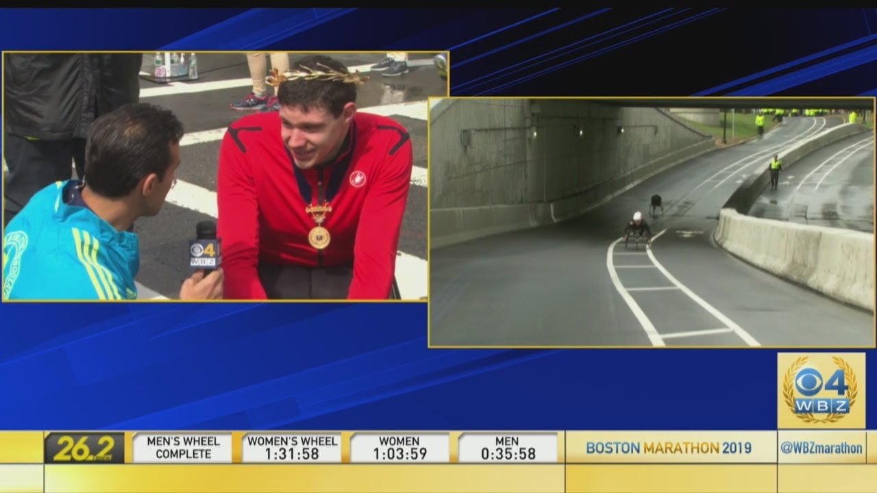 Daniel Romanchuk: 'No Way To Describe' Winning Boston Marathon Men's Wheelchair Race